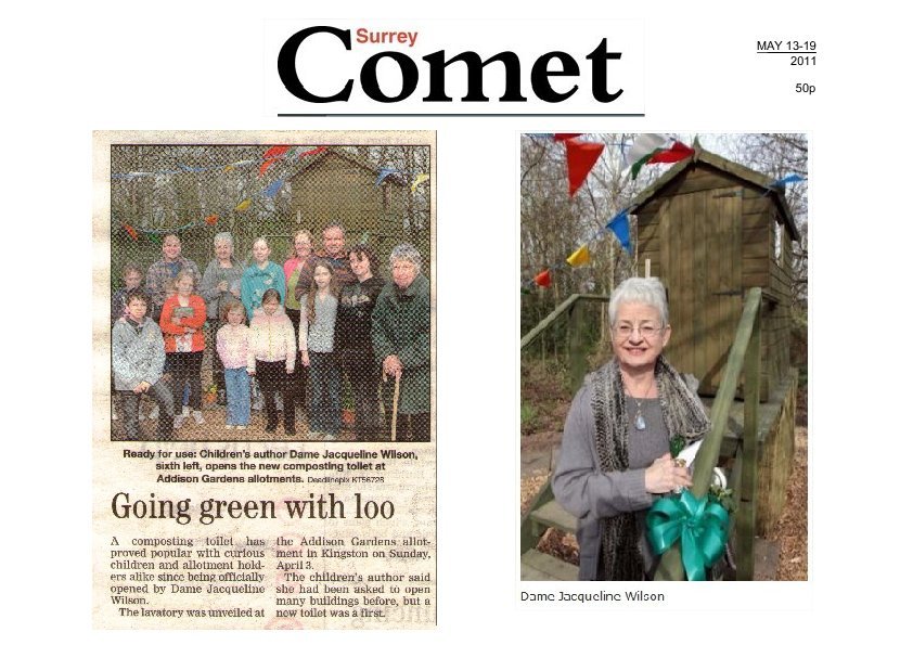 Surrey Comet - Toilet opening